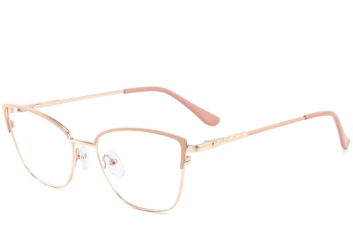 Butterfly Pink Metal Glasses #BS2425-0432