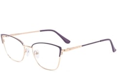 Butterfly Purple Metal Glasses #BS2425-0433