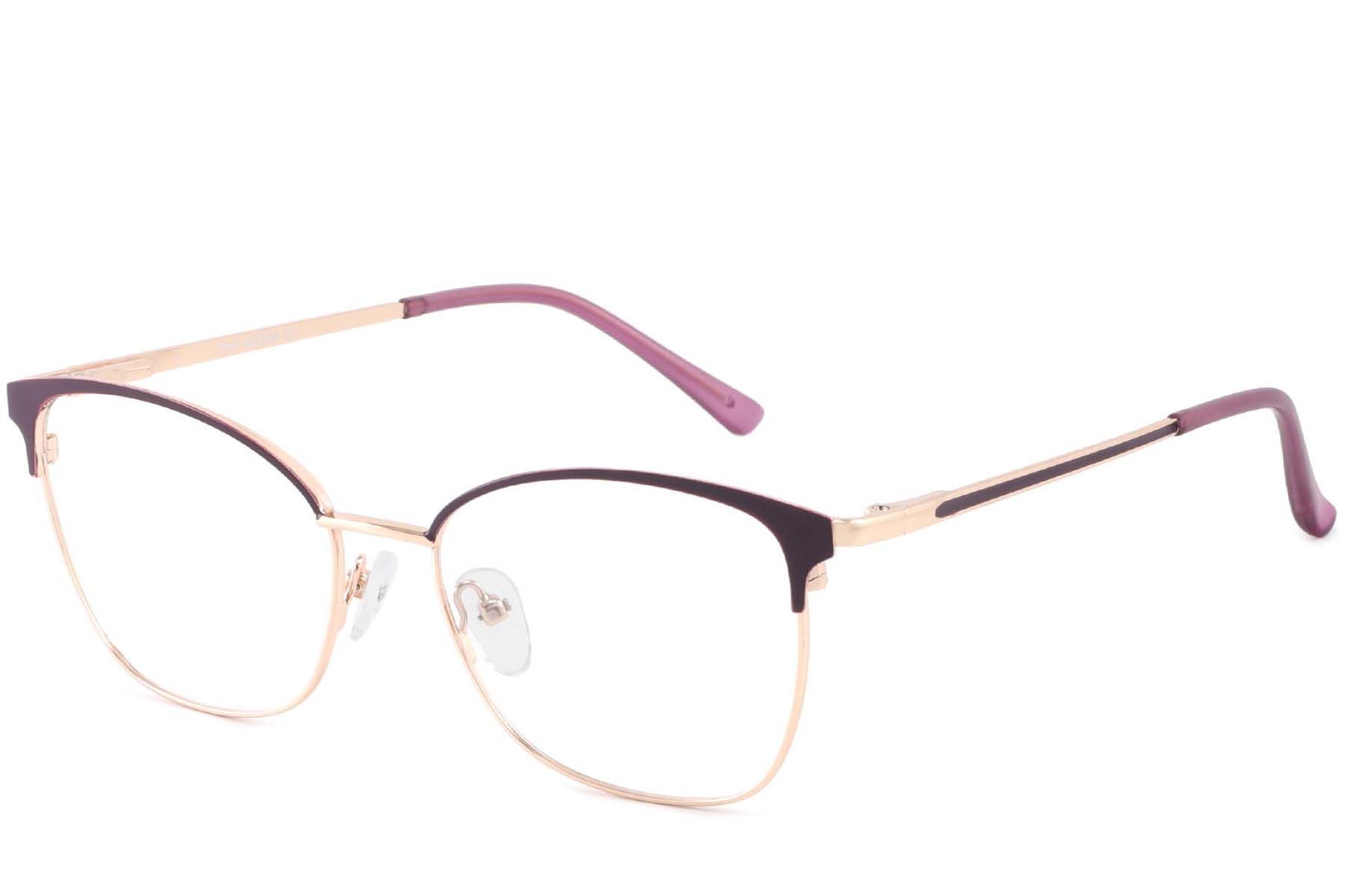Butterfly Purple Metal Glasses #BS2425-0442