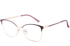 Butterfly Purple Metal Glasses #BS2425-0442