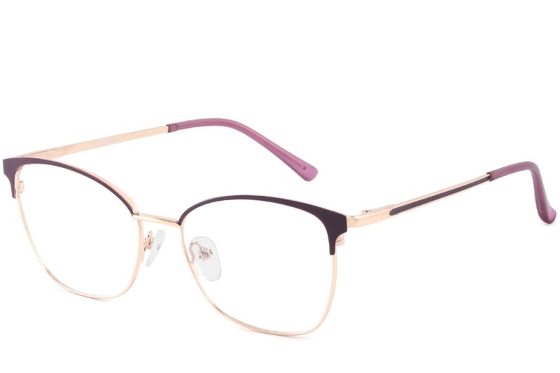 Butterfly Purple Metal Glasses #BS2425-0442