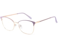 Butterfly Purple Metal Glasses #BS2425-0443