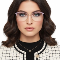 Butterfly Purple Metal Glasses #BS2425-0443
