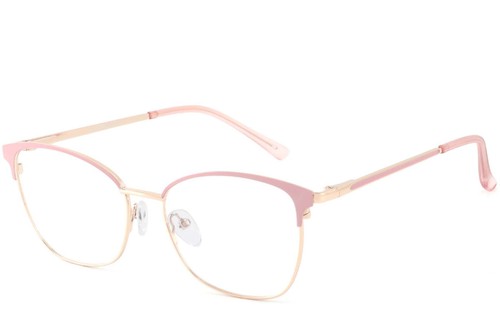 Butterfly Pink Metal Glasses #BS2425-0444