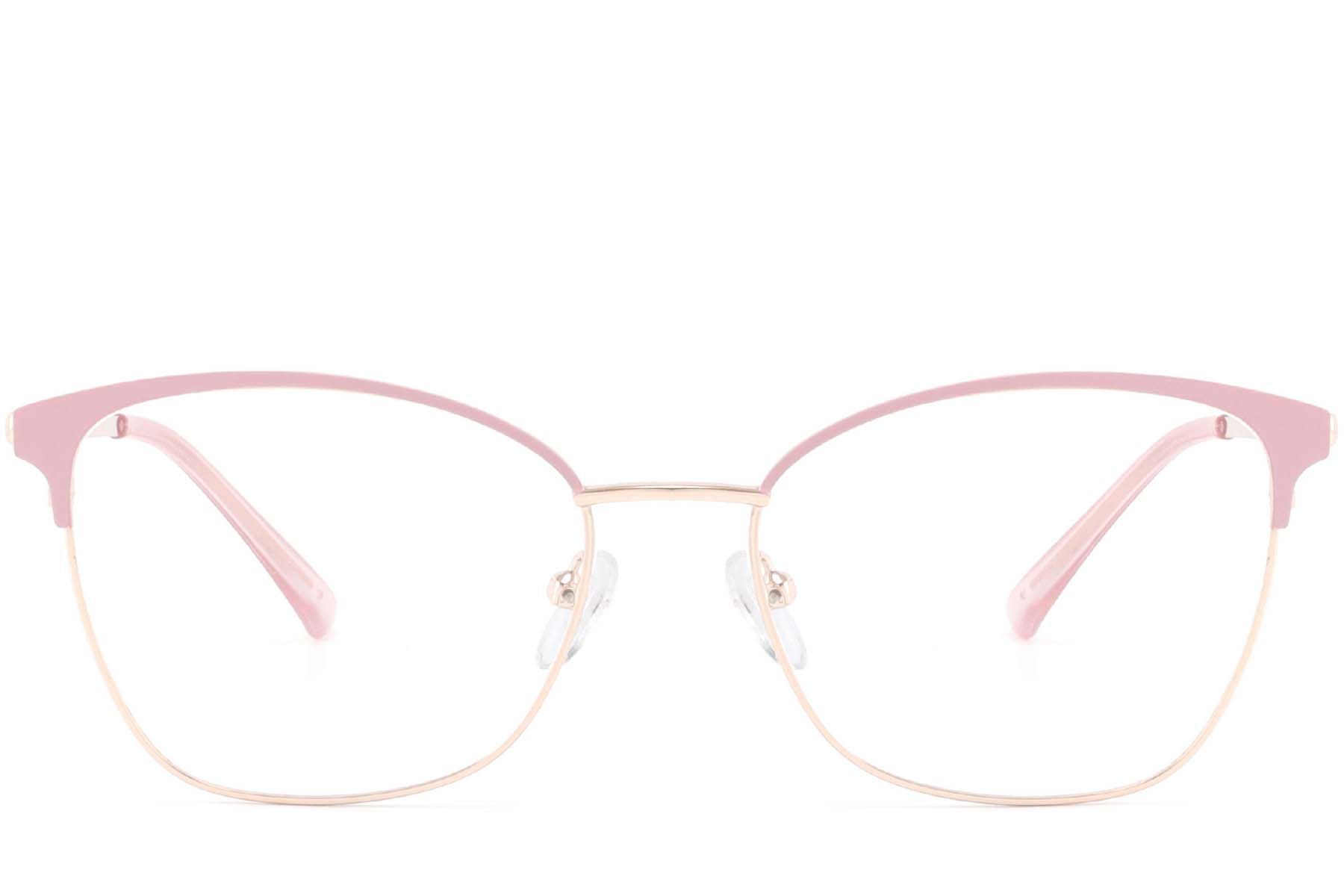 Butterfly Pink Metal Glasses #BS2425-0444