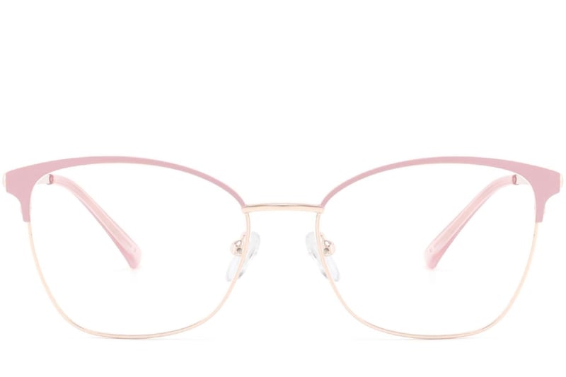 Butterfly Pink Metal Glasses #BS2425-0444