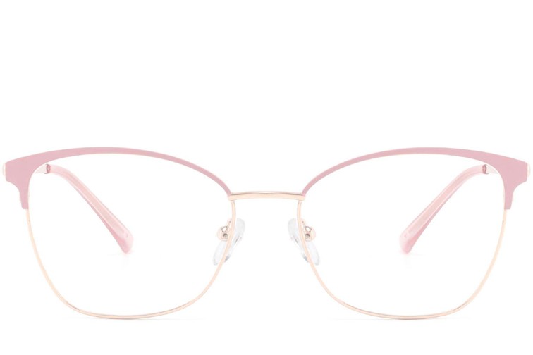 Butterfly Pink Metal Glasses #BS2425-0444
