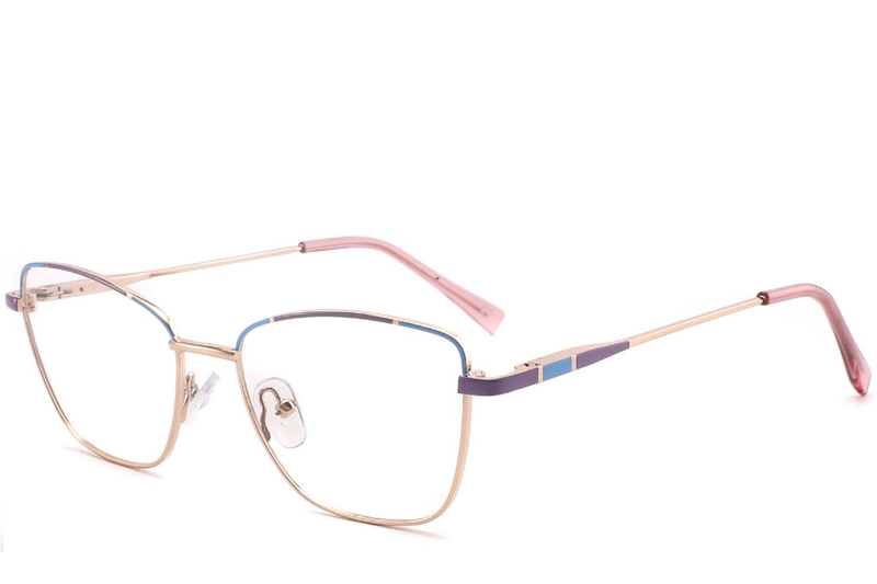 Butterfly Purple Metal Glasses #BS2425-0464