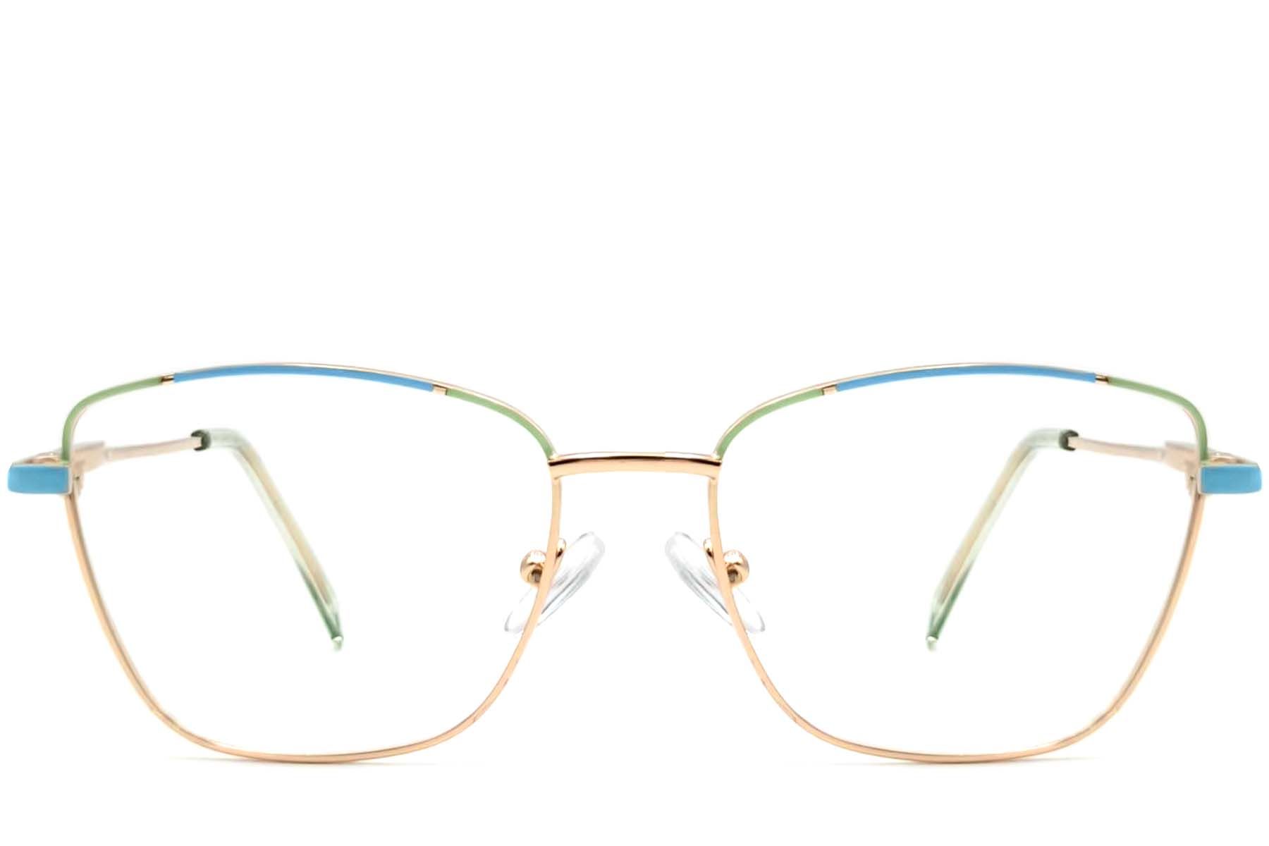 Butterfly Blue Metal Glasses #BS2425-0465