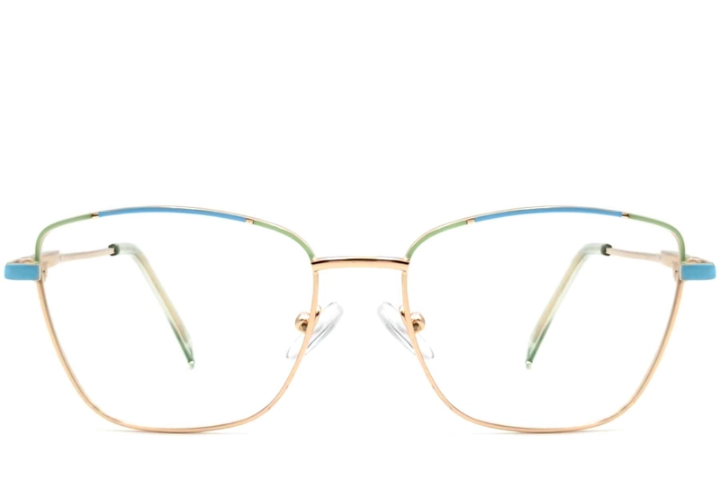 Butterfly Blue Metal Glasses #BS2425-0465