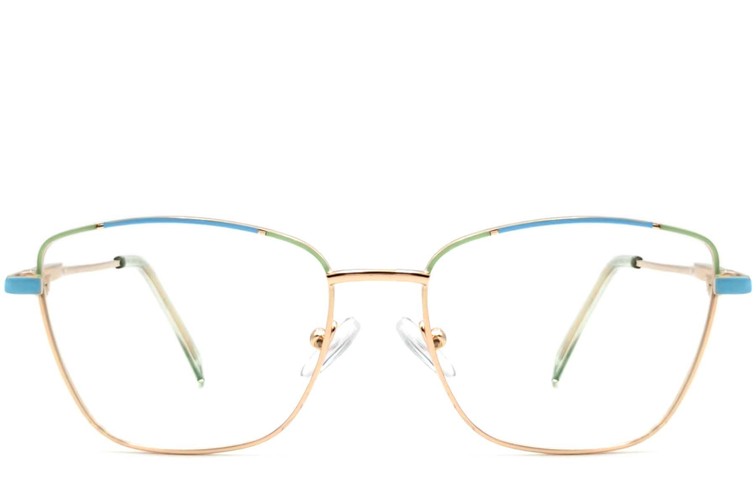 Butterfly Blue Metal Glasses #BS2425-0465