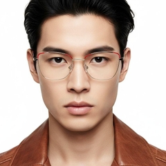 Butterfly Red Metal Glasses #BS2425-0466