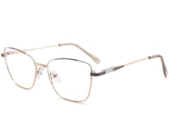 Butterfly Grey Metal Glasses #BS2425-0467