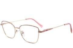 Butterfly Pink Metal Glasses #BS2425-0468