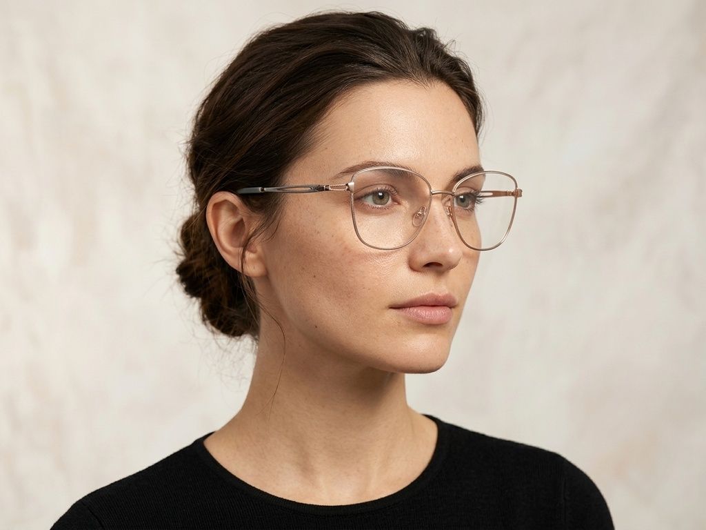 Butterfly Gray Metal Glasses #BS2425-0484