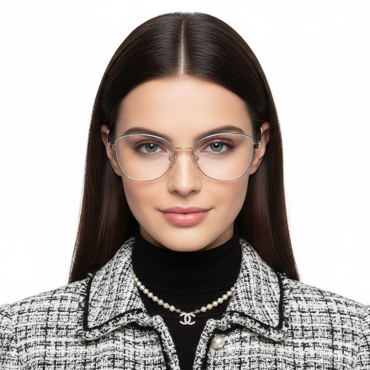 Butterfly Blue Metal Glasses #BS2425-0485
