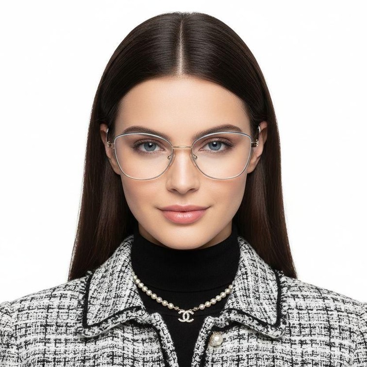 Butterfly Blue Metal Glasses #BS2425-0485