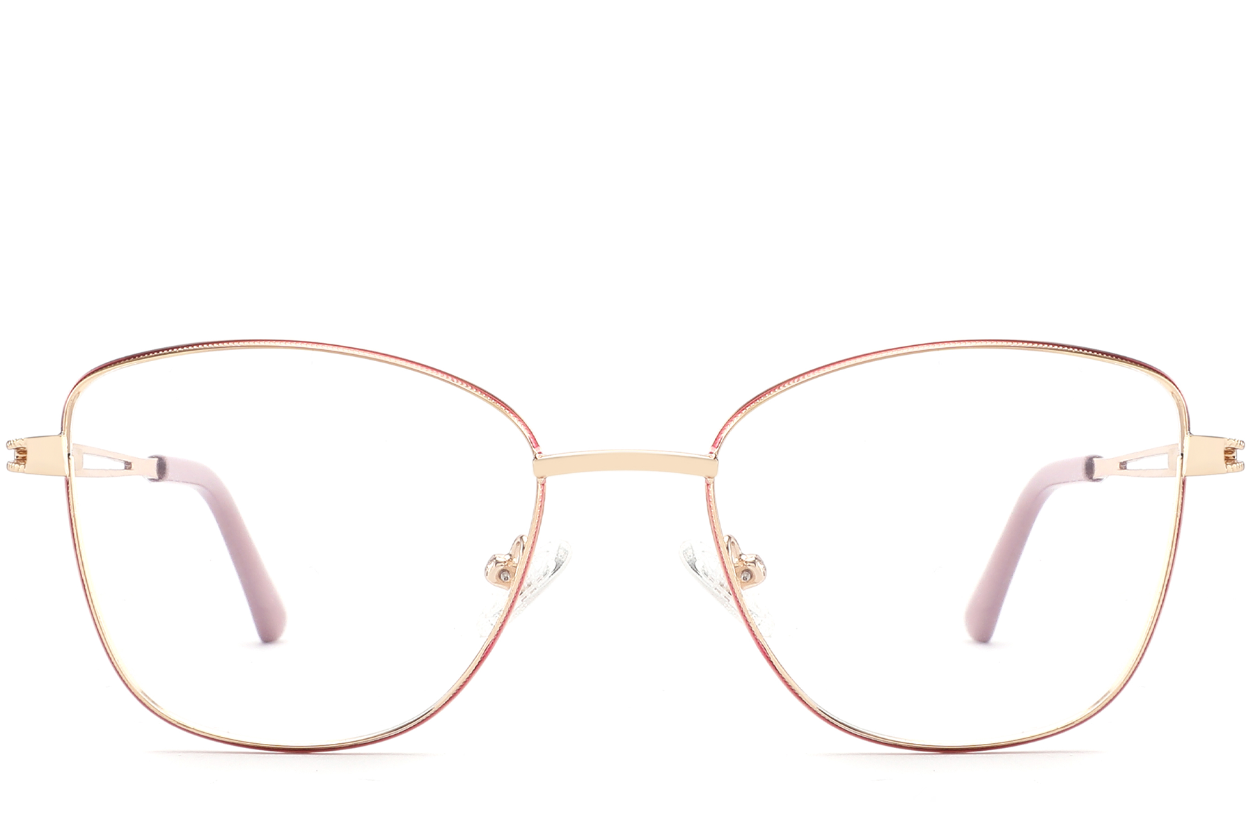 Butterfly Red Metal Glasses #BS2425-0487