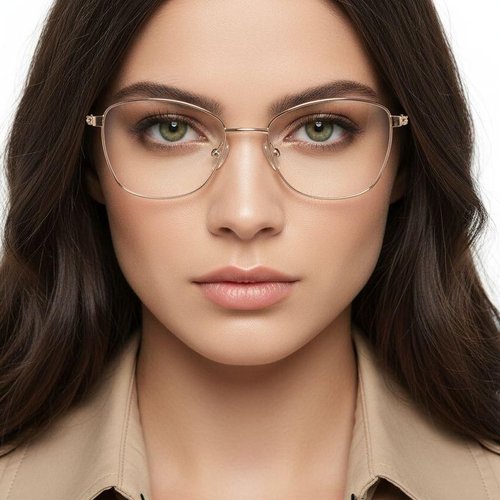 Lunettes papillon roses en métal #BS2425-0488