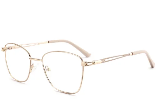 Lunettes papillon en métal doré #BS2425-0489