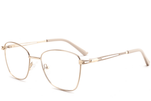 Lunettes papillon en métal doré #BS2425-0489