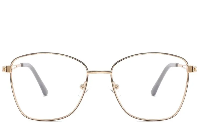 Butterfly Gray Metal Glasses #BS2425-0490