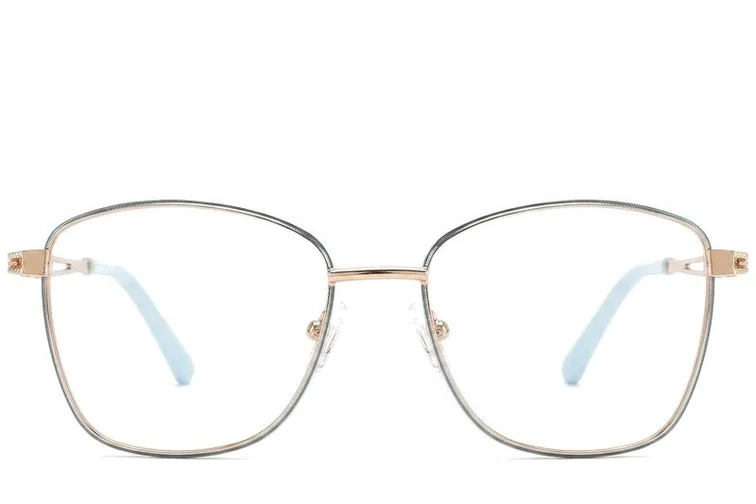 Butterfly Blue Metal Glasses #BS2425-0491