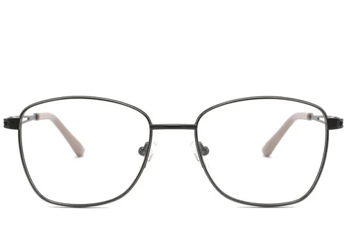 Lunettes papillon en métal noir #BS2425-0492