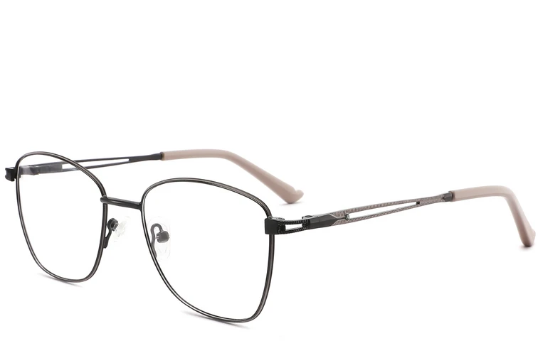 Butterfly-Brille aus schwarzem Metall #BS2425-0492