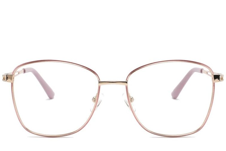 Butterfly Red Metal Glasses #BS2425-0493
