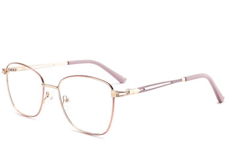 Butterfly Red Metal Glasses #BS2425-0493