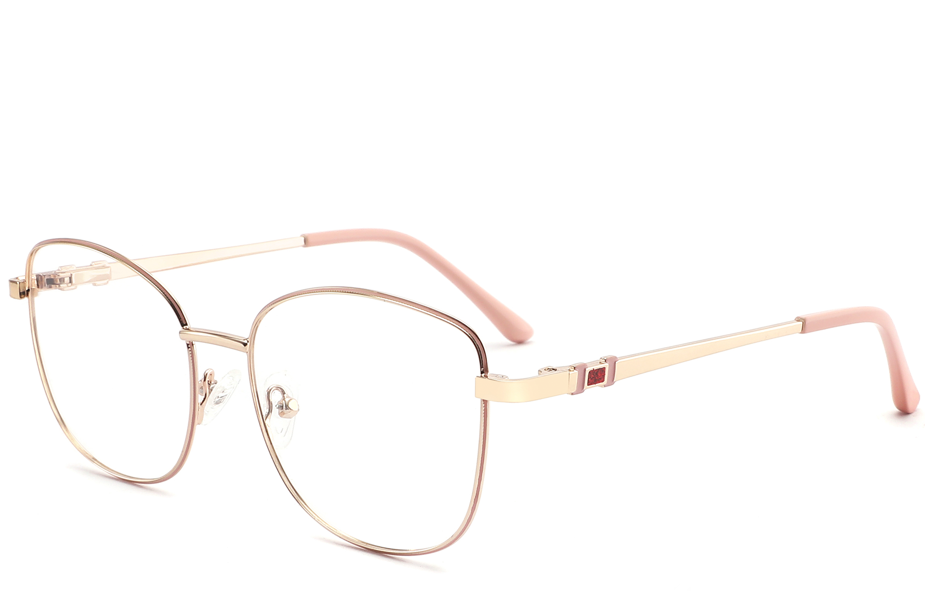 Butterfly Pink Metal Glasses #BS2425-0494