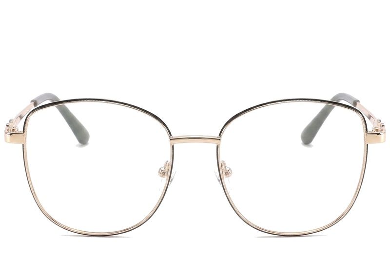 Butterfly Gray Metal Glasses #BS2425-0496