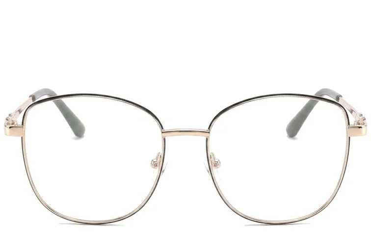 Butterfly Gray Metal Glasses #BS2425-0496