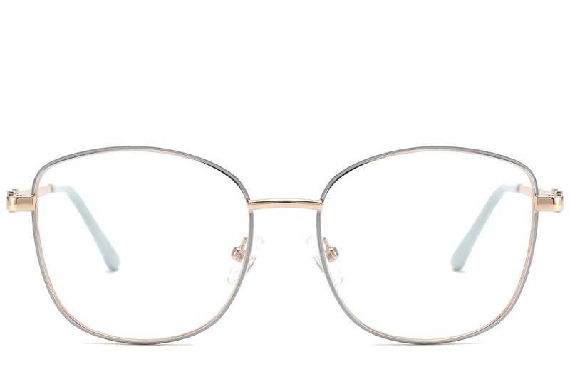Gafas de metal azul mariposa #BS2425-0497
