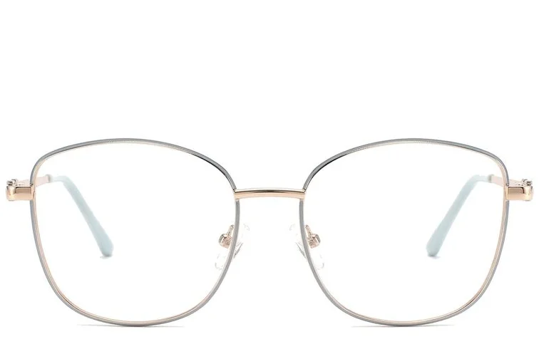 Gafas de metal azul mariposa #BS2425-0497