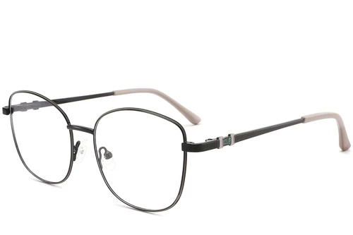 Butterfly Black Metal Glasses #BS2425-0498