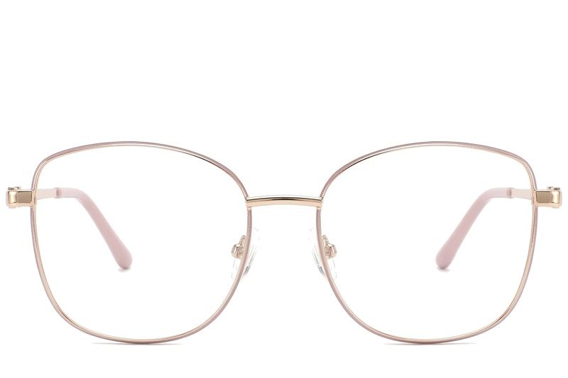 Butterfly Red Metal Glasses #BS2425-0499