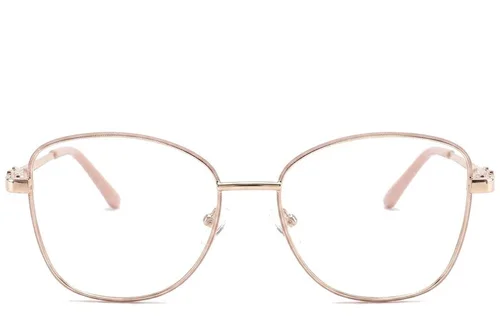 Lunettes papillon roses en métal #BS2425-0500