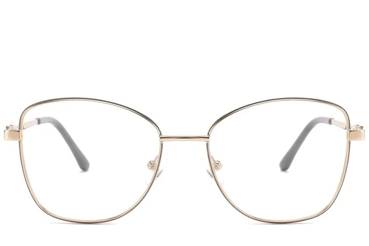Butterfly Gray Metal Glasses #BS2425-0502