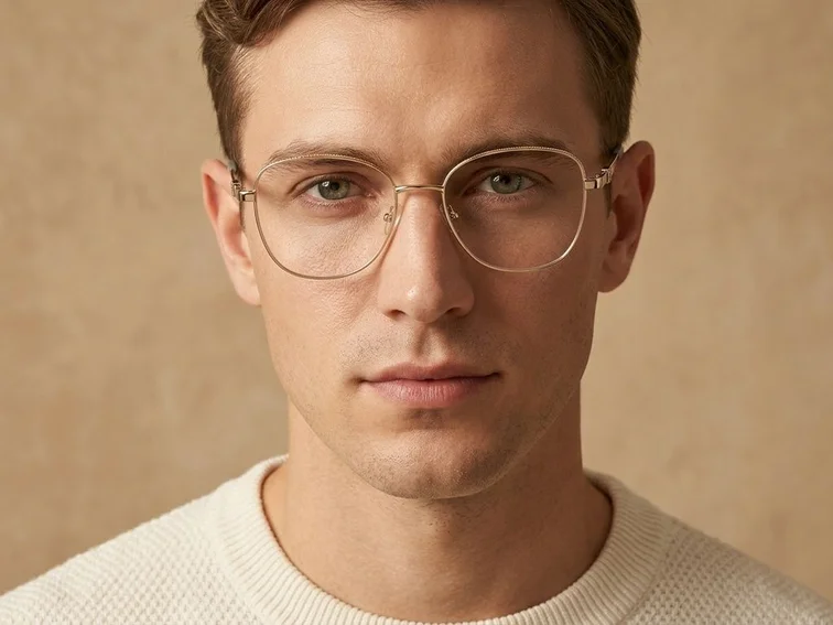 Butterfly Gray Metal Glasses #BS2425-0502