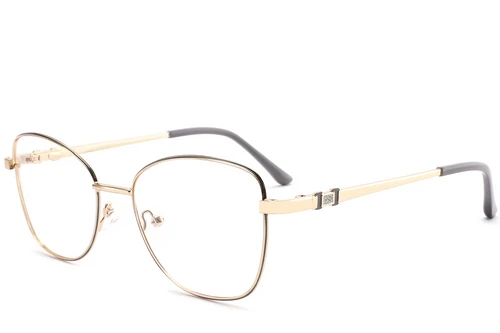 Butterfly Gray Metal Glasses #BS2425-0502