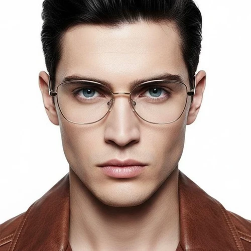 Butterfly Red Metal Glasses #BS2425-0505