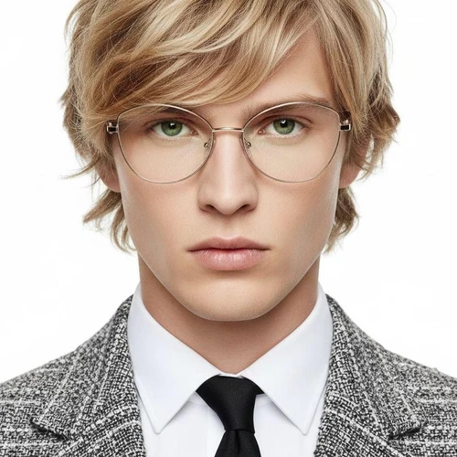 Butterfly Gray Metal Glasses #BS2425-0507