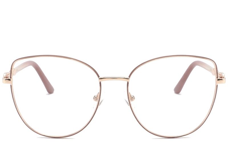Butterfly Red Metal Glasses #BS2425-0512