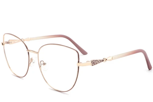 Butterfly Red Metal Glasses #BS2425-0512