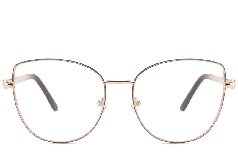 Butterfly Golden Metal Glasses #BS2425-0514