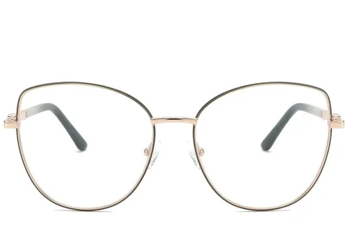 Butterfly Green Metal Glasses #BS2425-0516