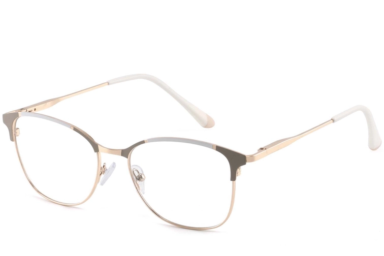 Butterfly Gray Metal Glasses #BS2425-0543