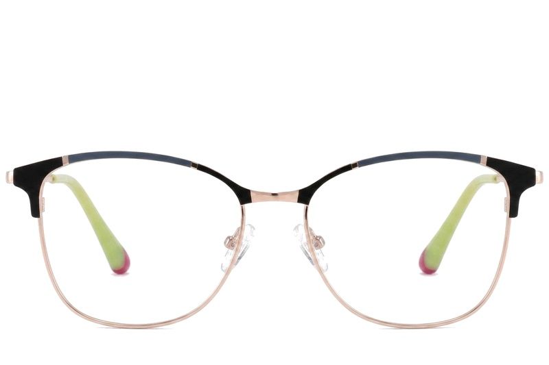 Butterfly Black Metal Glasses #BS2425-0544